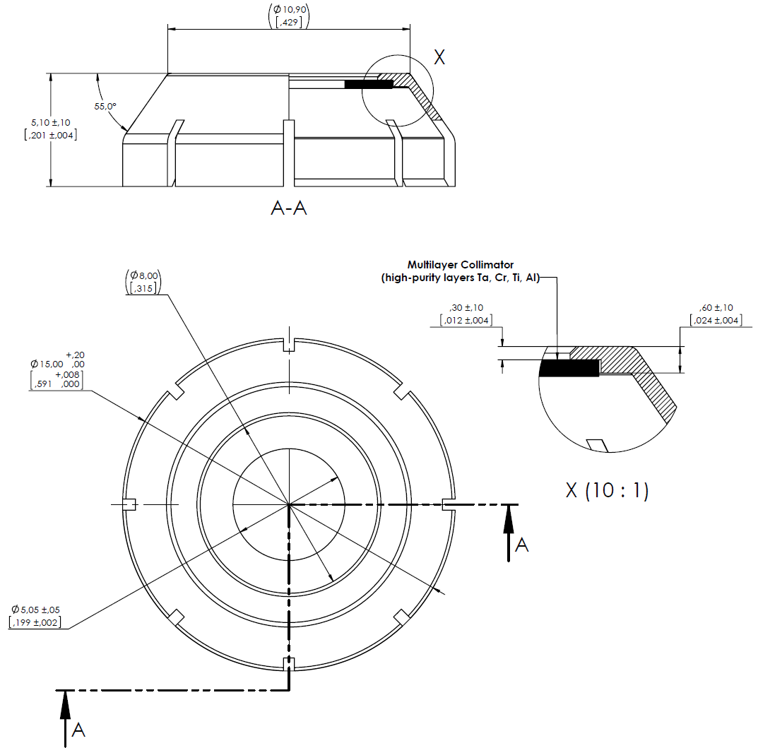 EMLCOL1-20 Technical Drawing