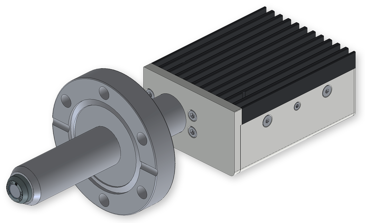 AXAS 3.0 Vacuum Flange for SDD Silicon Drift Detector System