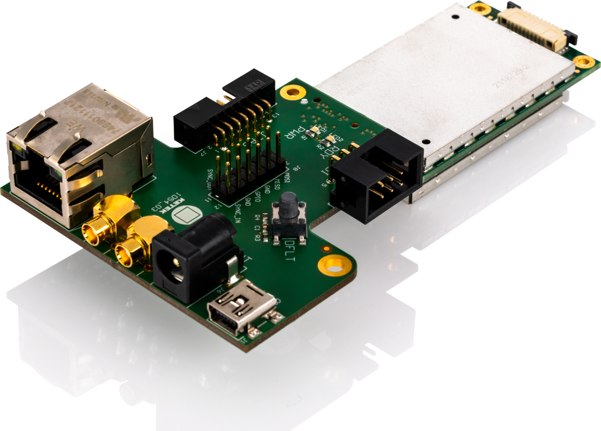 VICO-DV 3.0 Digital Pulse Processor DPP3 for SDD Silicon Drift Detector Systems with adapter board